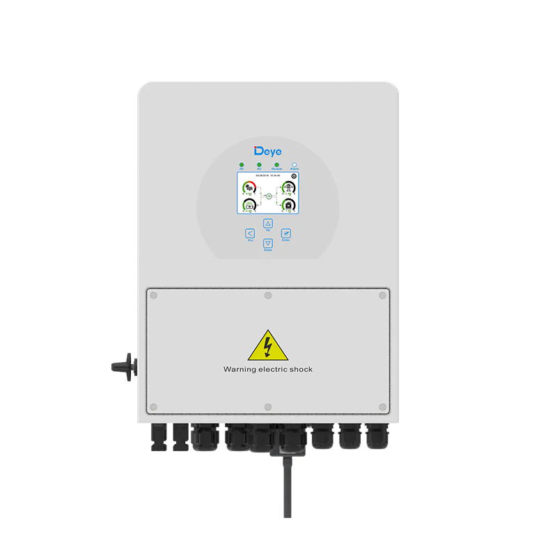 Quantos painéis podem ser conectados a um inversor deye de 5kW?